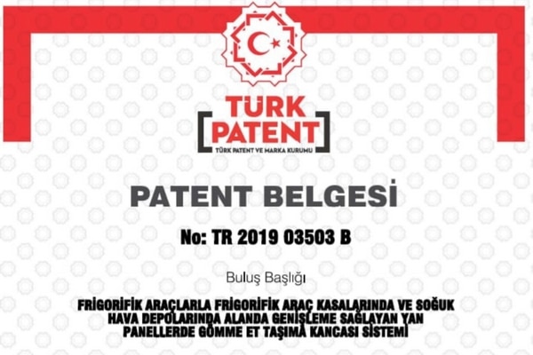 Satılık Patent - et askı sistemi